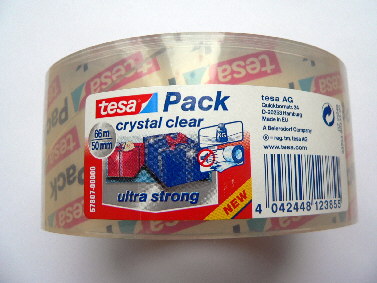 Tesa Pack crystal clear ultra strong 66m50mm EAN 4042448123855
