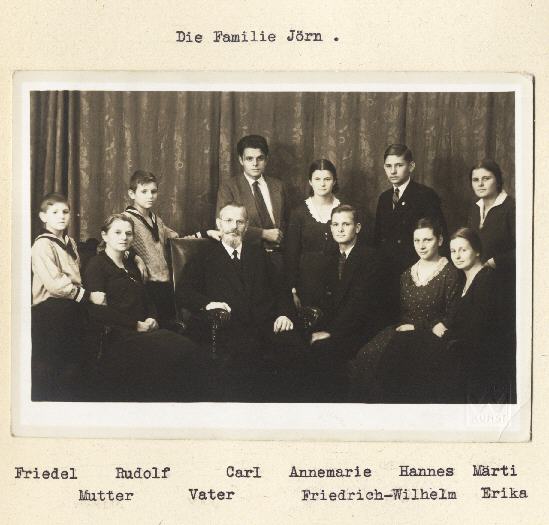Familie (Friedrich) Wilhelm Jörn